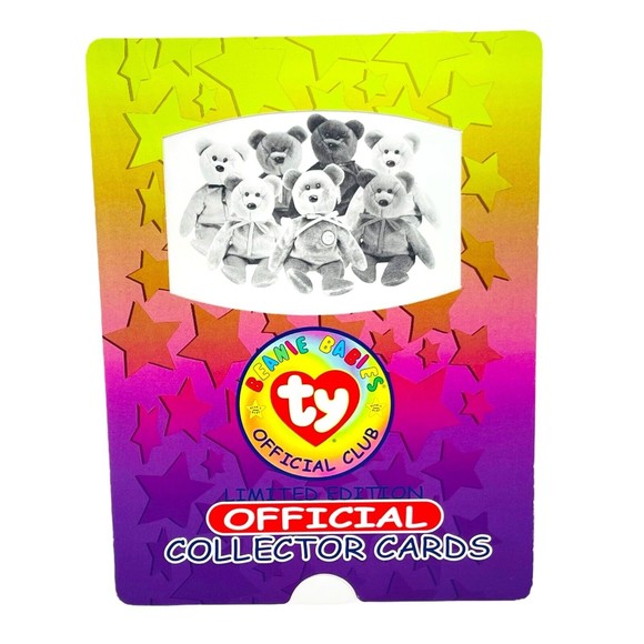 Ty Beanie Babies Official Club Collector Cards 4x Jumbo Oversize Limited EDITION - Picture 5 of 14